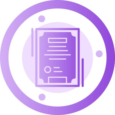 Modern simgenin vektör illüstrasyonu