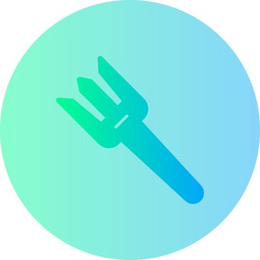 kürek simgesi vektör illüstrasyonu