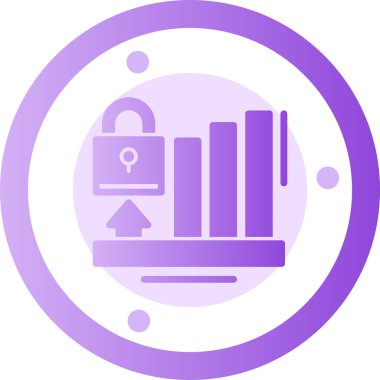 Modern ikon susuzluğunun vektör çizimi