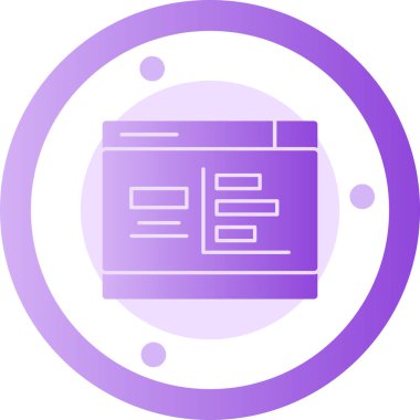 seo modern simgesinin vektör illüstrasyonu