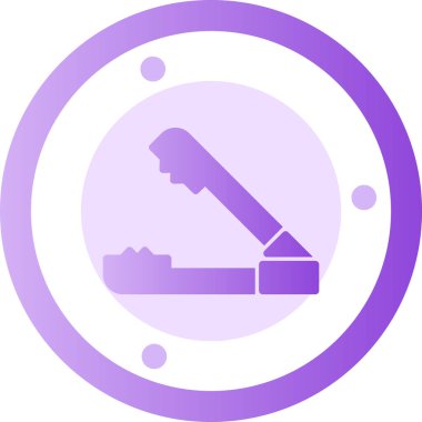 Modern bir simgenin vektör illüstrasyonu