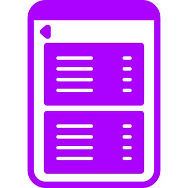 tarayıcı web simgesi, basit tasarım vektör çizimi