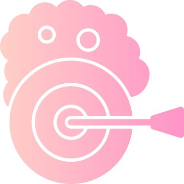 Şirin bebek oyuncağının illüstrasyon vektörü