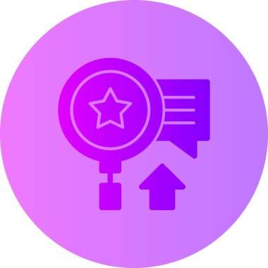 seo modern simgesinin vektör illüstrasyonu