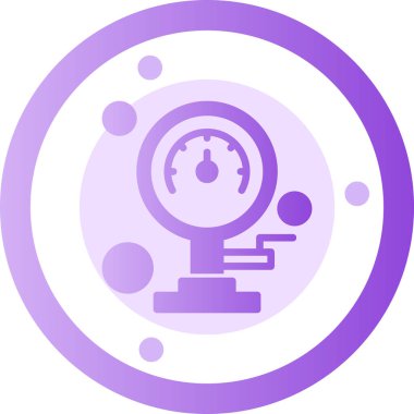 Pusula. Web simgesi basit illüstrasyon