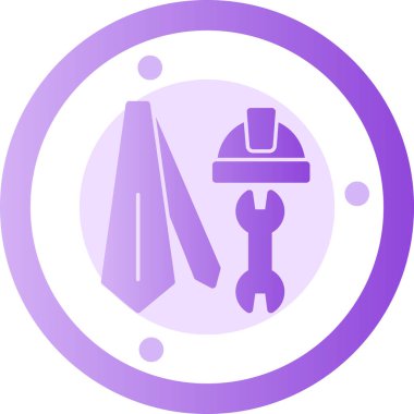 Eşsiz temizlik araçları vektör simgesi