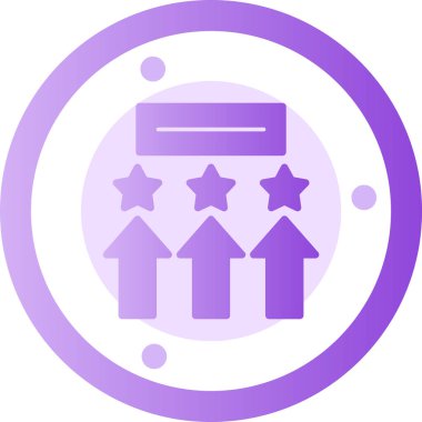 Bir simgenin vektör illüstrasyonu