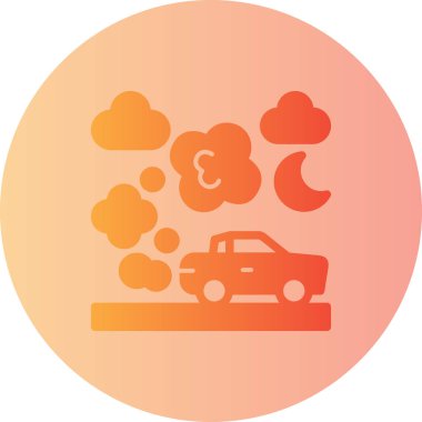 araba web simgesi basit illüstrasyon