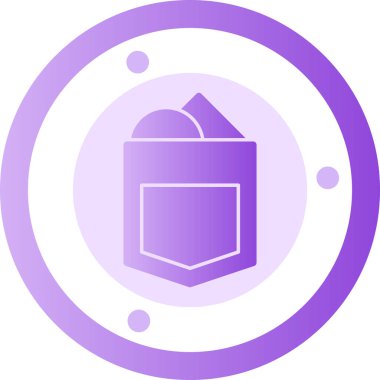 çanta çanta simgesi, vektör illüstrasyonu