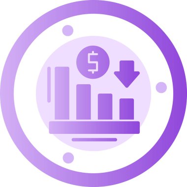 Modern b 'nin vektör illüstrasyonu para ikonundan yoksun