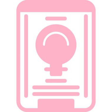 akıllı telefon simgesi vektör illüstrasyonu