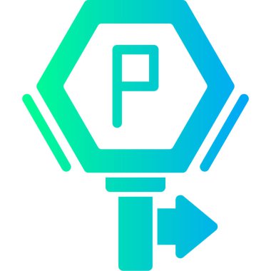 Tek bir izole ışık simgesinin vektör çizimi.