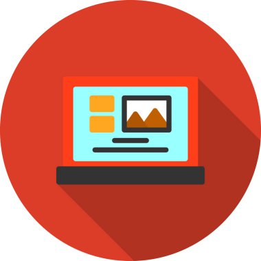 iş düz çizgi simgesi.