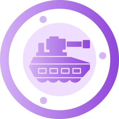 Bir geminin vektör çizimi