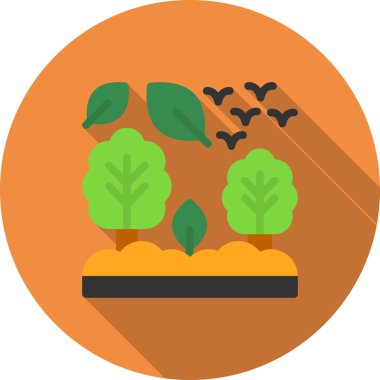 Düz stil Cadılar Bayramı simgesi