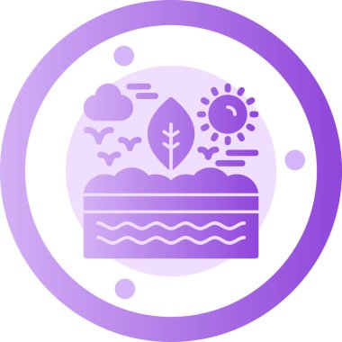 Eşsiz Gıda Vektörü Kabartma Simgesi