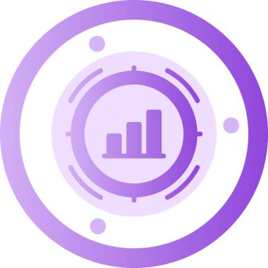 seo modern simgesinin vektör illüstrasyonu