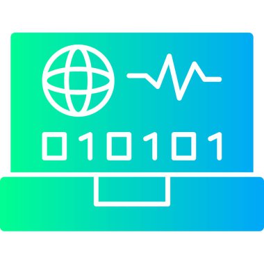 Seo simgesinin vektör illüstrasyonu