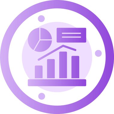 analiz simgesi, vektör illüstrasyonu