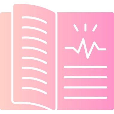 kitap simgesi vektör illüstrasyonu