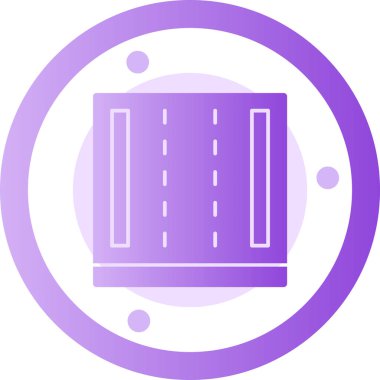 Modern b 'nin vektör illüstrasyonu eksik simgesi