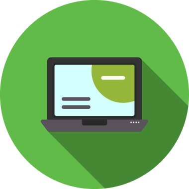 Internet düz vektör simgesi