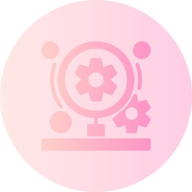 seo modern simgesinin vektör illüstrasyonu