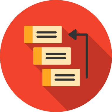 belge dosya simgesi düz biçimli