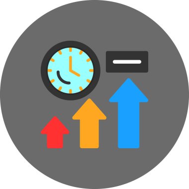 iş simgesi vektör illüstrasyonu