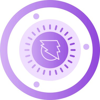 Beyaz zemin üzerinde yıldırım simgesi olan çizgi yıldırımı. Vuruş işareti. Suçlama grevi Gök gürültüsü. Işık grevi. Renkli özet kavramı.