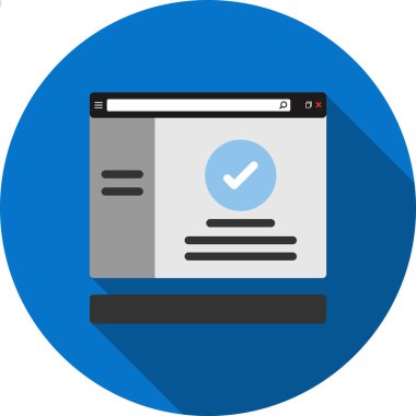 işaretleme simgesi, düz tasarım biçimi