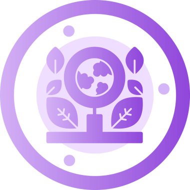 Modern simgenin vektör illüstrasyonu