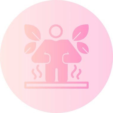 Çiçekli bir kadının vektör çizimi