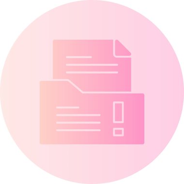 Modern dosya biçiminin vektör illüstrasyonu