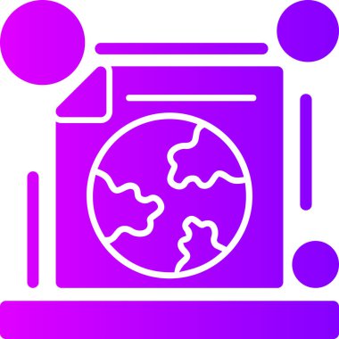 Vektör Genel Ağ simgesi