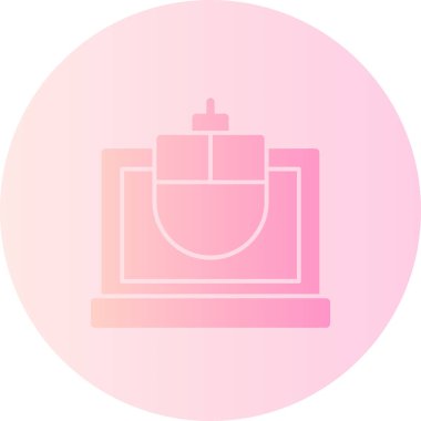 Güzellik ve moda simgelerinin vektör çizimi