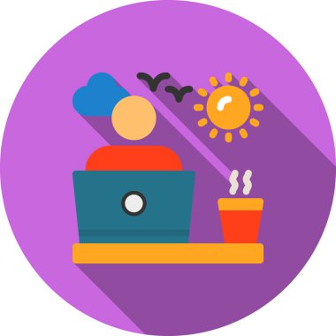 Vektör illüstrasyonu, simge ögesi biçimi