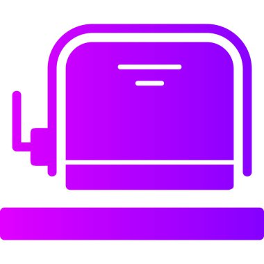 Modern b 'nin vektör illüstrasyonu eksik simgesi