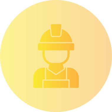 İnşaat. Web simgesi basit illüstrasyon