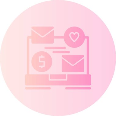 seo modern simgesinin vektör illüstrasyonu