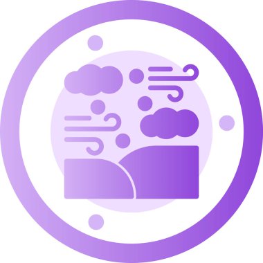 Modern bir simgenin vektör illüstrasyonu