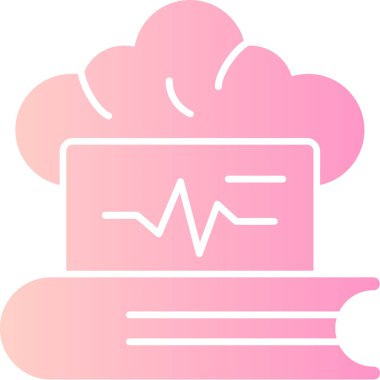 Tıbbi bir simgenin vektör illüstrasyonu