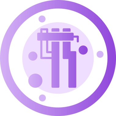 Modern simgenin vektör illüstrasyonu