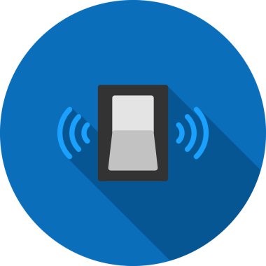 Modern b 'nin vektör illüstrasyonu simge müziğinden yoksun