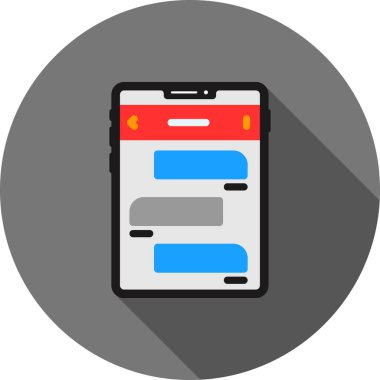 cep telefonu vektör simgesi