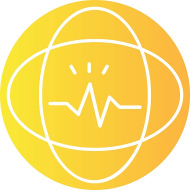 Dünya Küresi. Web simgesi