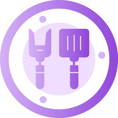 Fiş. Web simgesi basit illüstrasyon