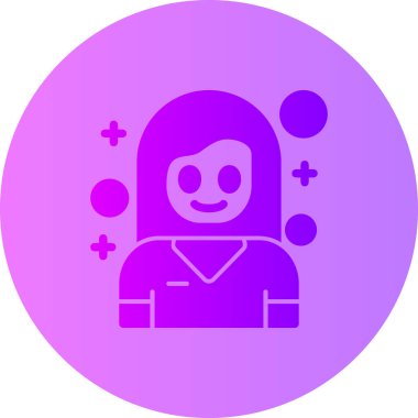 İnsan simgesinin vektör illüstrasyonu