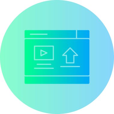 seo modern simgesinin vektör illüstrasyonu