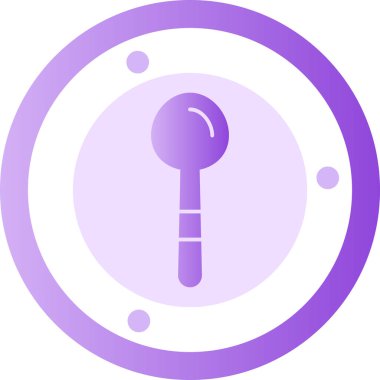 Anahtar simgesi vektör illüstrasyonu